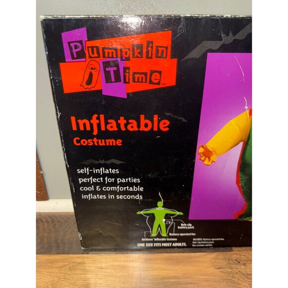 Rare Vintage New Inflatable Clown Costume One Size - Picture 2 of 12